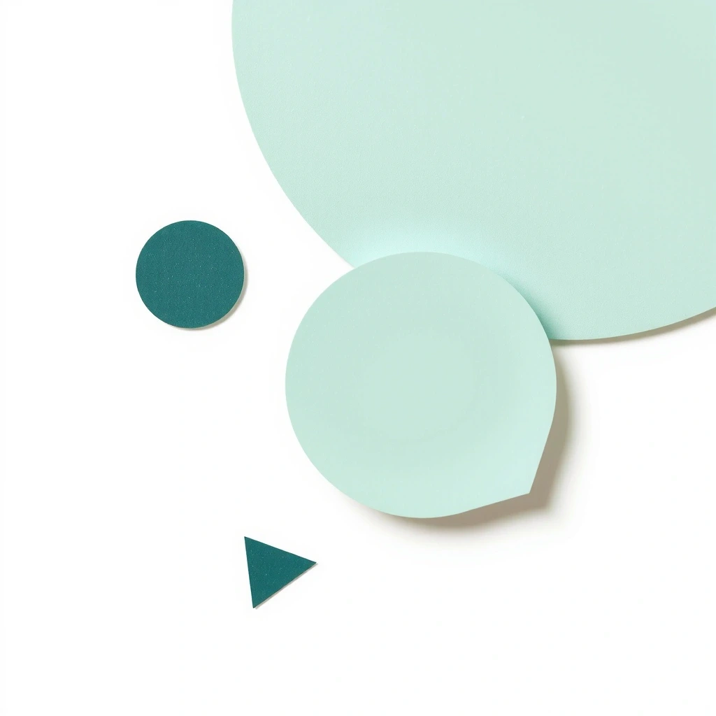 Decorative geometric shapes